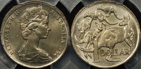 + $21. . 1984 1 australian coin error
